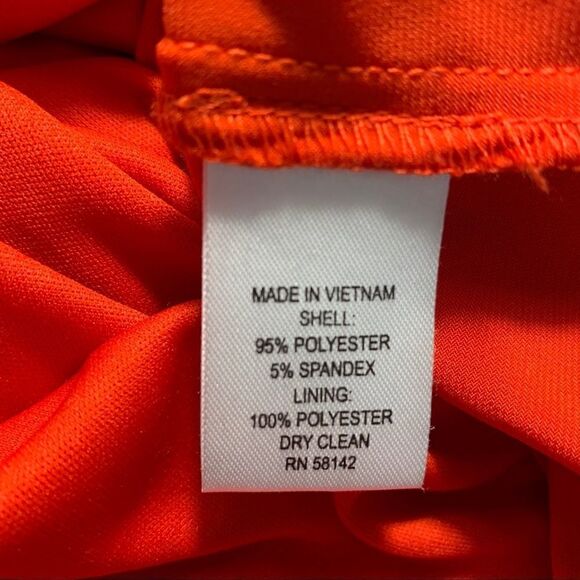 Maggy London Sleeveless Blouson Dress Sz 6 - Picture 5 of 7